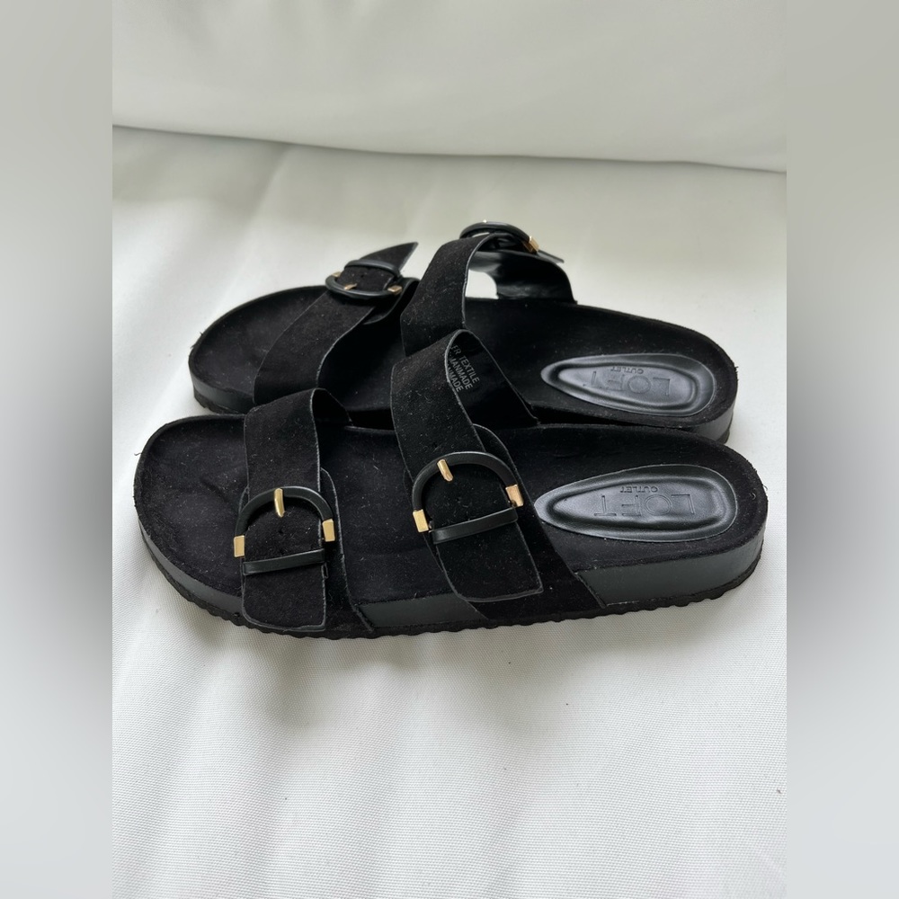 Loft Black Sandals